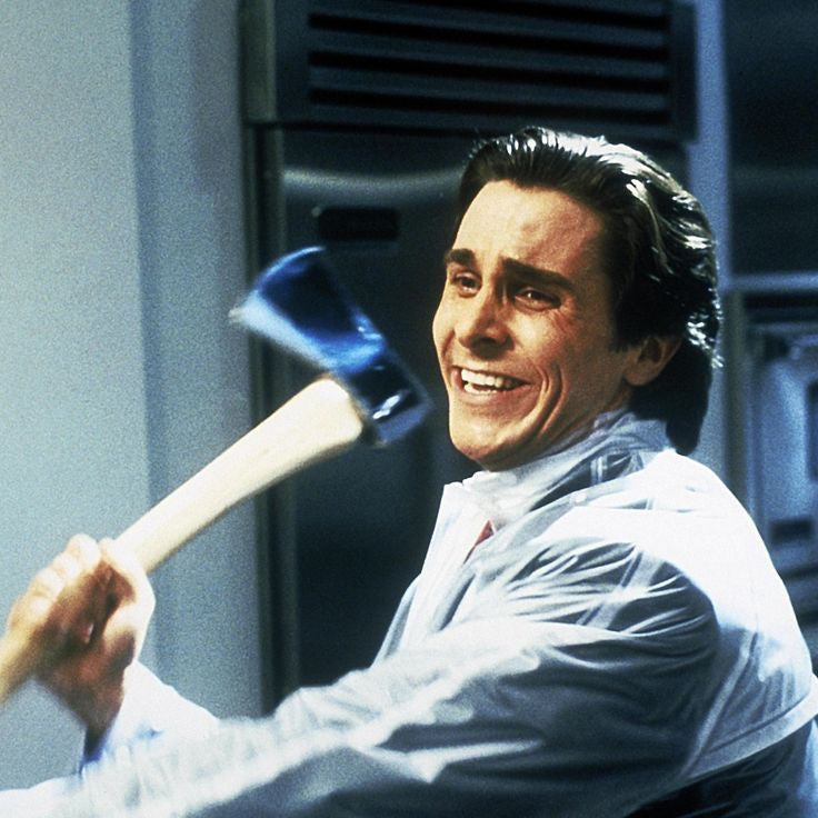 American Psycho Patrick Bateman Woodcutter