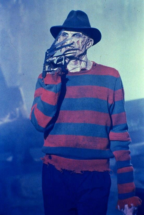 Freddy Krueger Stripe Long Sleeved Shirt
