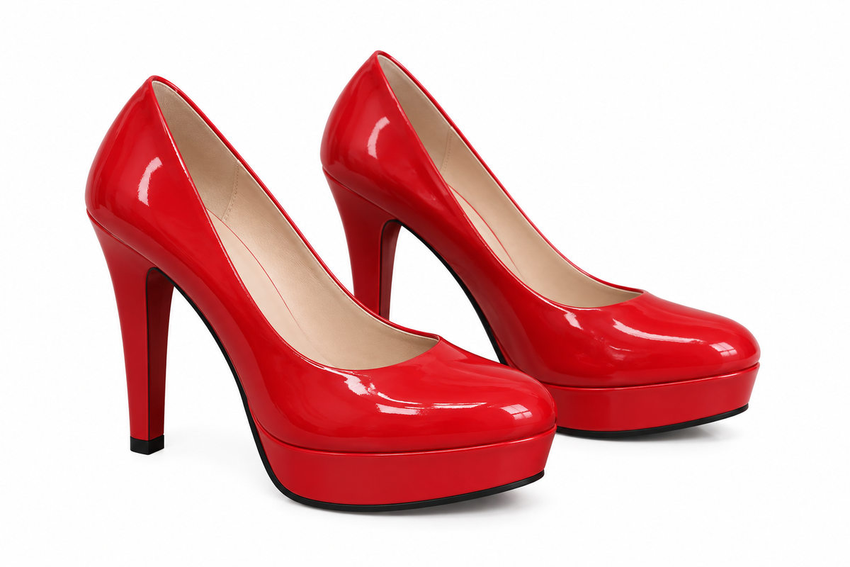 Betty Boop Red High Heels