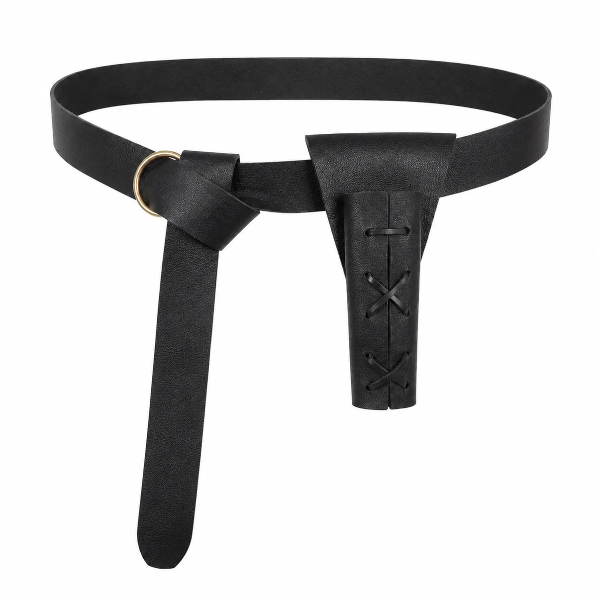 Romeo Montagu Leather Belt with Sword Sheath