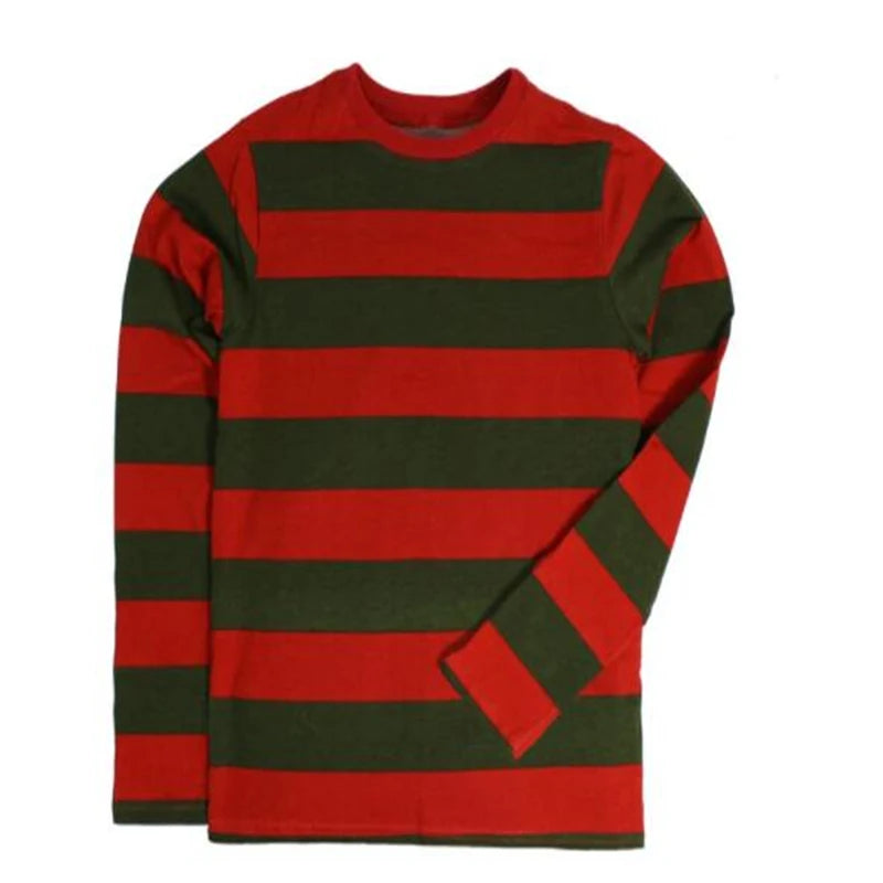 Freddy Krueger Stripe Long Sleeved Shirt