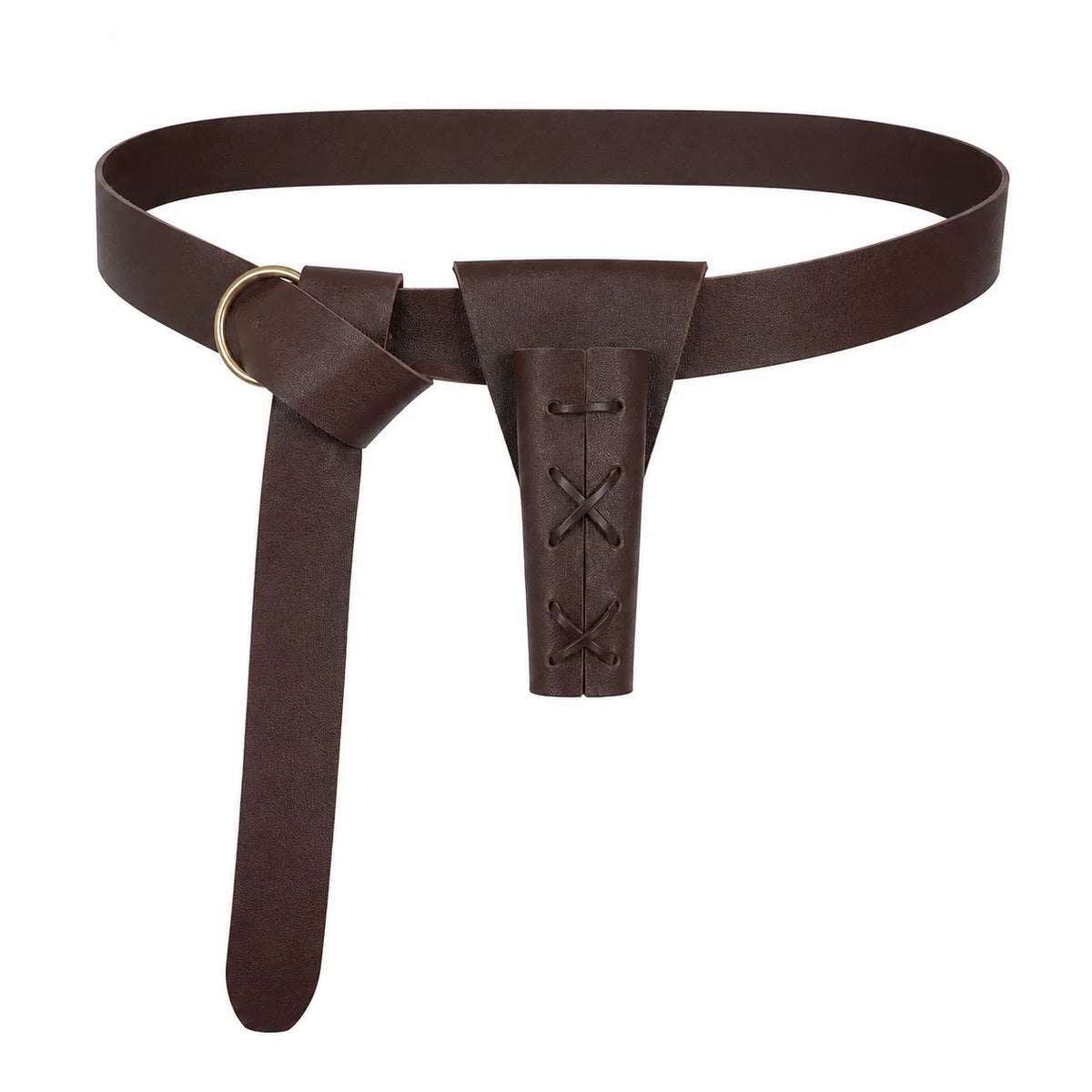 Romeo Montagu Leather Belt with Sword Sheath