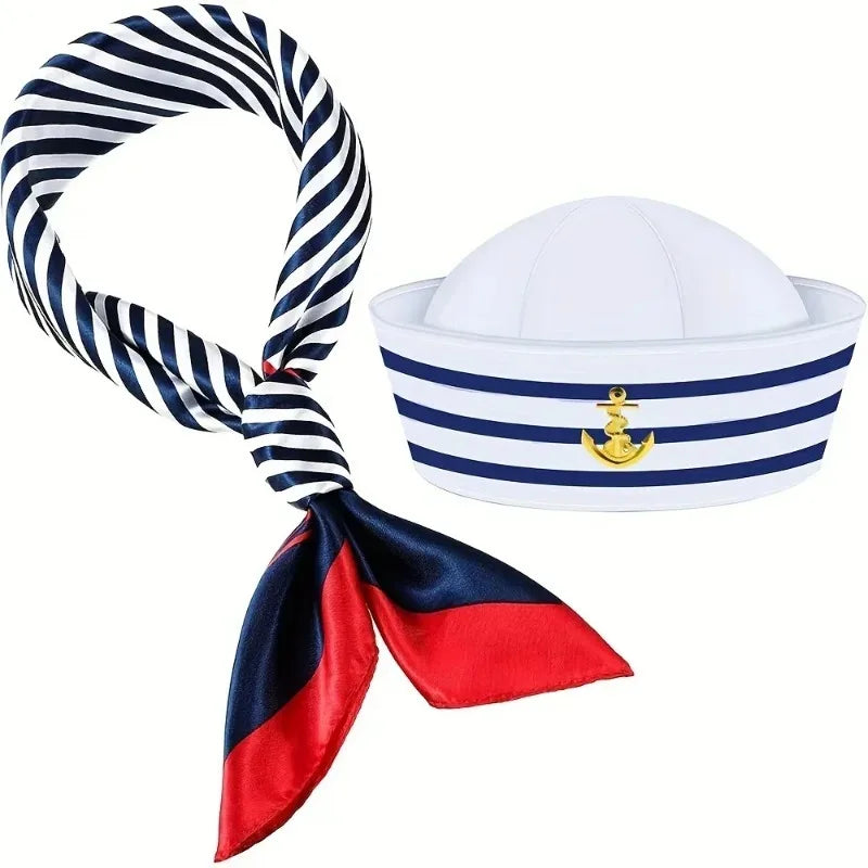 Sailor Hat and Scarf